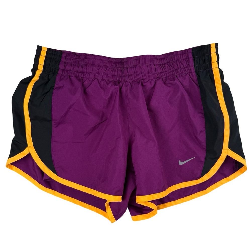 Nike Tempo Dri Fit Running Shorts Womens XS Purple Athletic Gym Workout